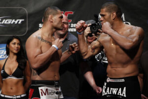 Cain Velasquez and Antonio Silva