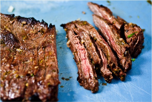 Carne Asada with Brown Rice and Organic Salsa