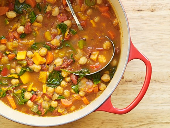 Moroccan Chickpea Soup